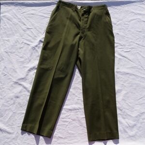 Vintage Men's Olive Chinos
